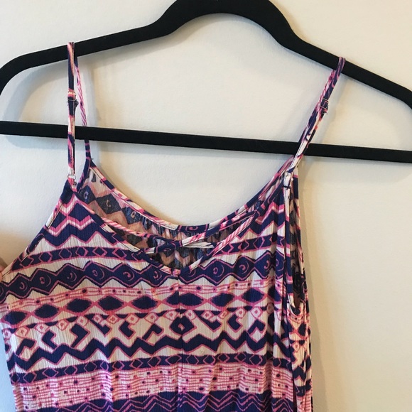 Pink and blue elephant dress/ cover up - Picture 3 of 4